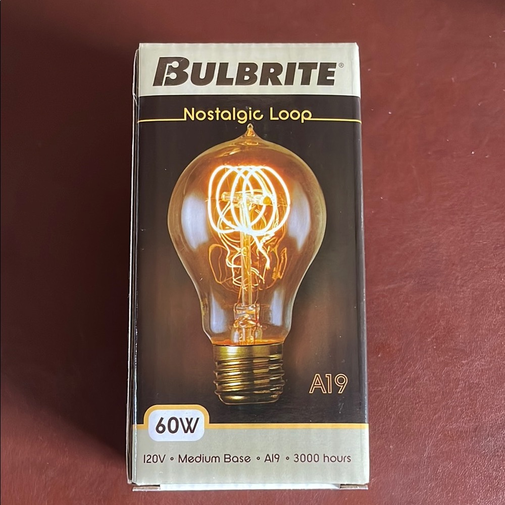 Bulbrite Nostalgic Loop 60W Light Bulb